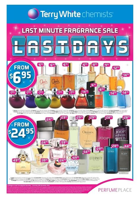 terry white chemist perfume sale.